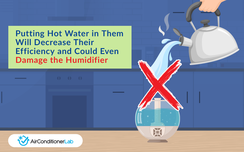 Is hot or cold water best to put in a humidifier? (solved)